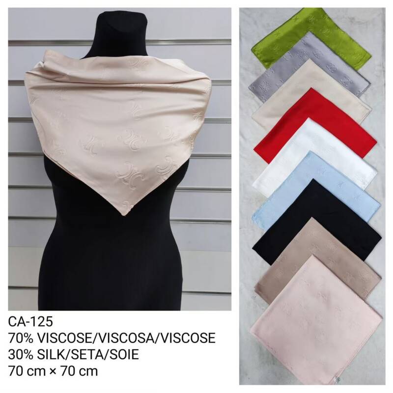 Chustka damskie Roz Standard, Mix Kolor Paczka 12 szt